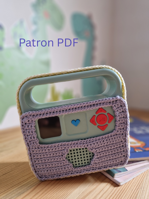 Patron PDF pour protection conteuse Merlin au crochet